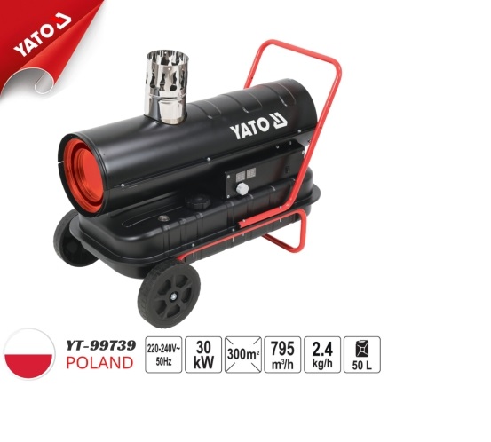 Máy sưởi chạy dầu Yato Ba Lan
