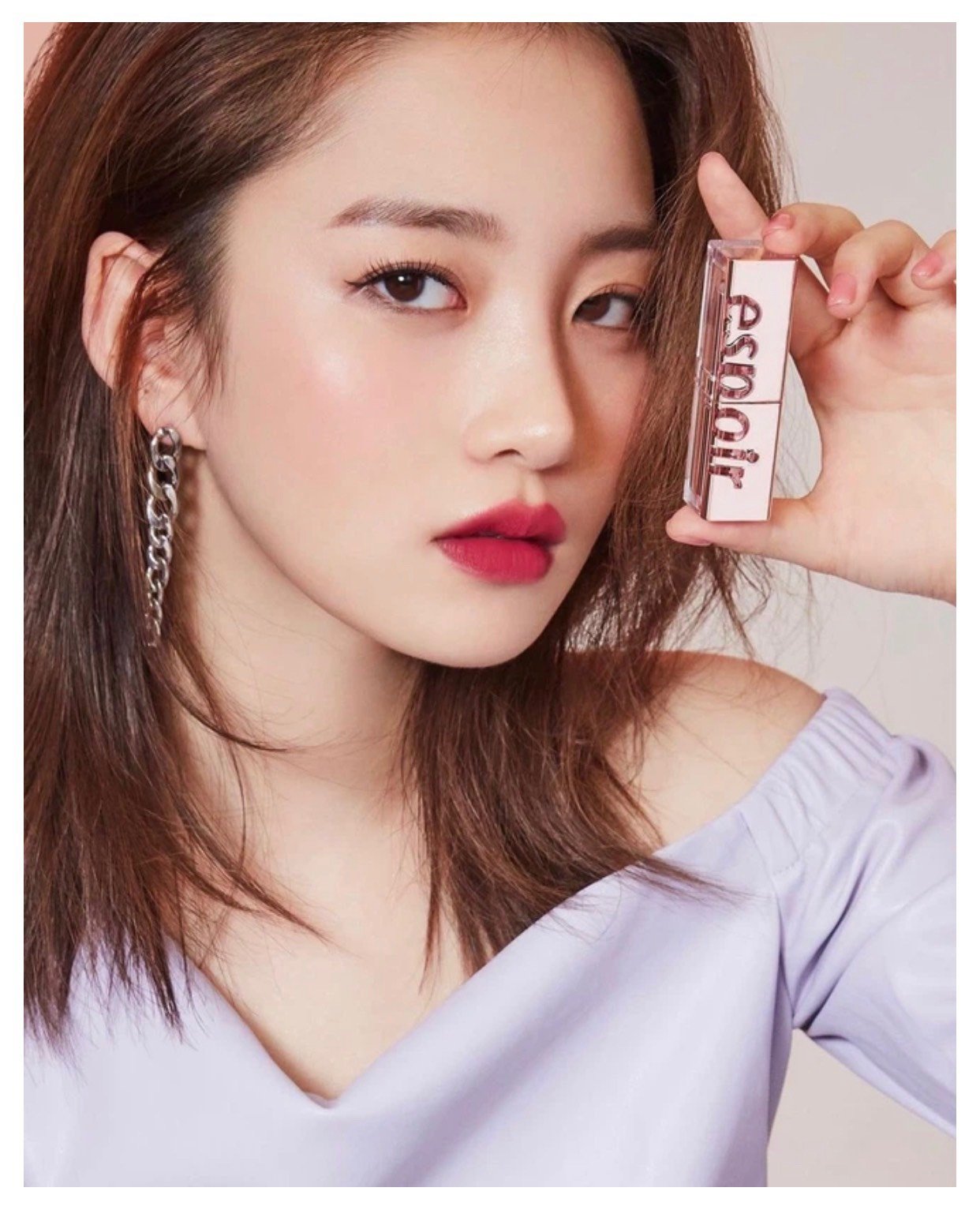 SON THỎI ESPOIR LIPSTICK NOWEAR VELVET PK11 BE BERRY | oanhstore90