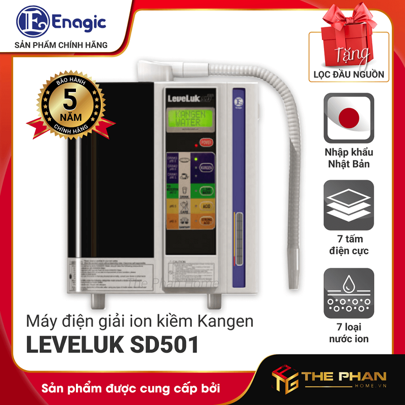Có nên mua Máy lọc nước KANGEN LEVELUK SD501?
