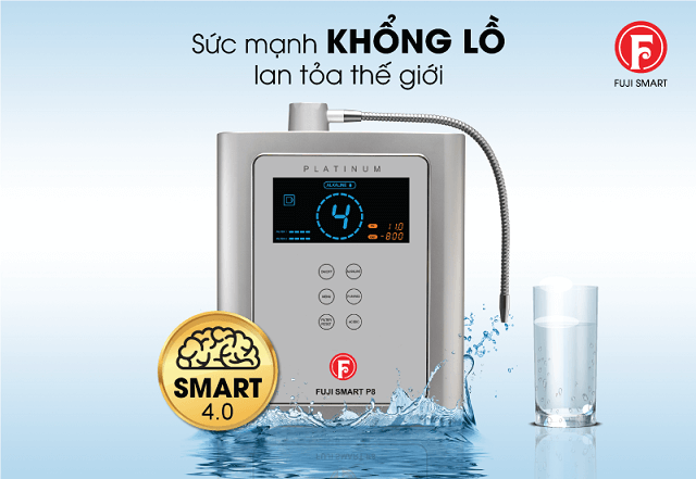 Máy Điện Giải iON Kiềm Fuji Smart P8 là dòng máy siêu mạnh, nhiều ưu điẻm vượt trội so với các dòng điện giải khác.