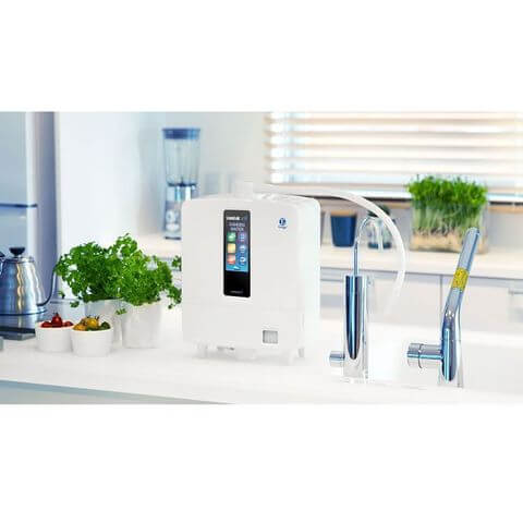 Máy Điện Giải Ion Kiềm Kangen Leveluk K8 có thiết kế hiện đại, màu sắc sang trọng
