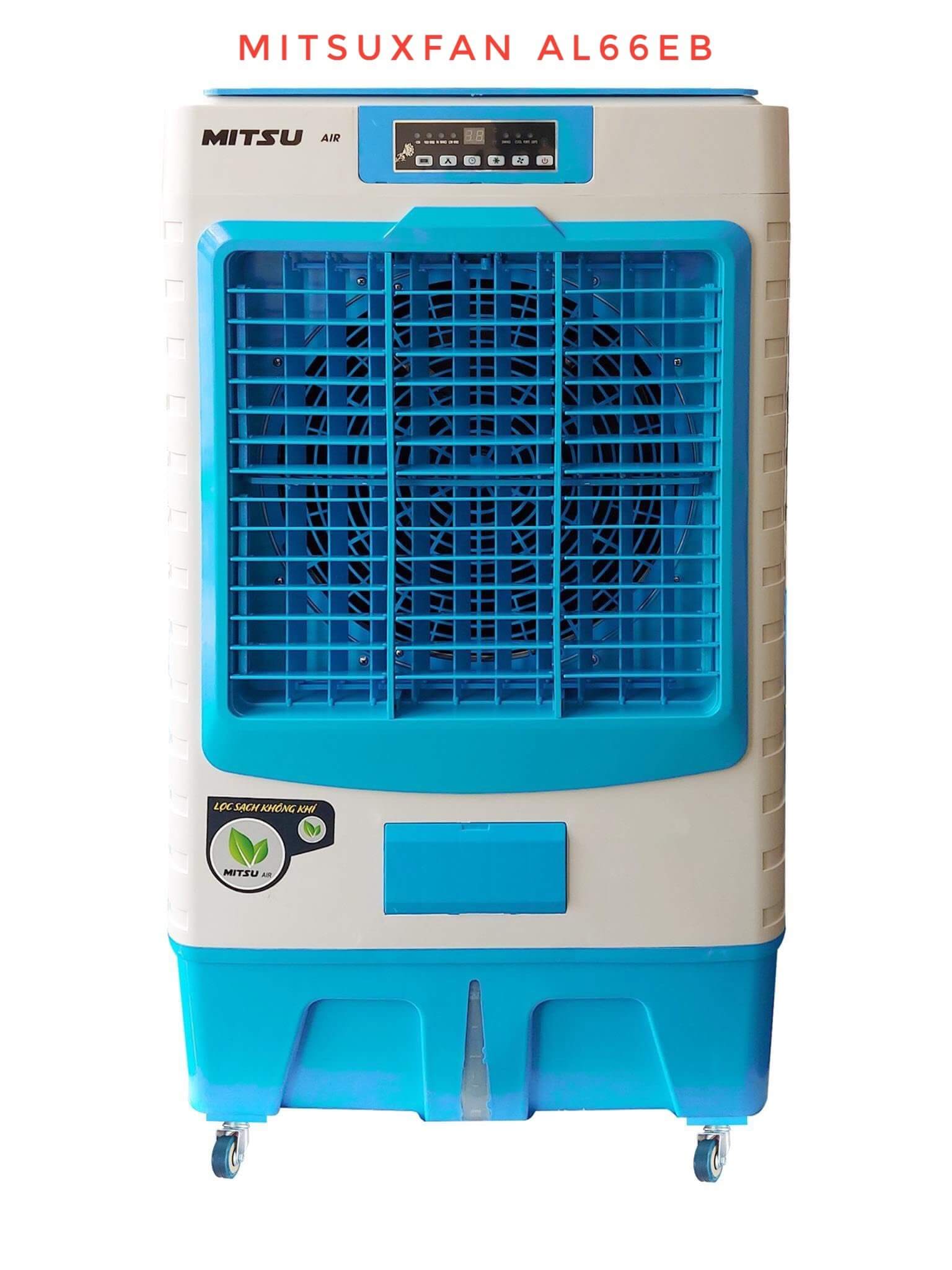 Máy Làm Mát Không Khí MitsuXFan AL66-EB - Tạo ion lọc khí, Công suất 220W, diện tích 25-50 m²