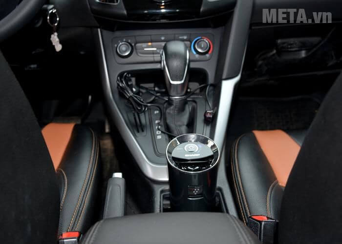 Máy Lọc Không Khí Mini Sharp IG-GC2E-N/B/P - Dành cho xe hơi, ôtô - Điện máy HAPA - Hàng Chính Hãng