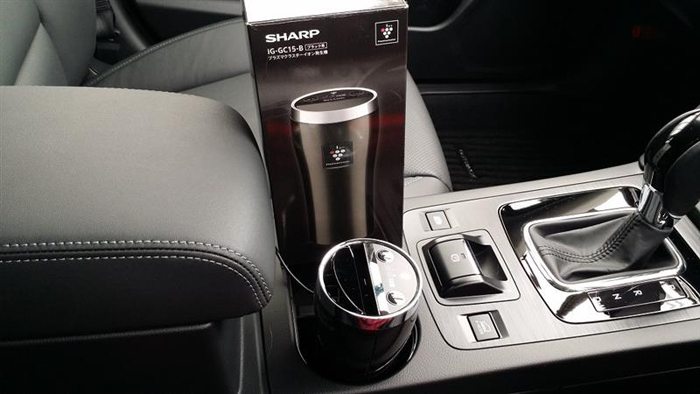 Máy Lọc Không Khí Mini Sharp IG-GC2E-N/B/P - Dành cho xe hơi, ôtô - Điện máy HAPA - Hàng Chính Hãng