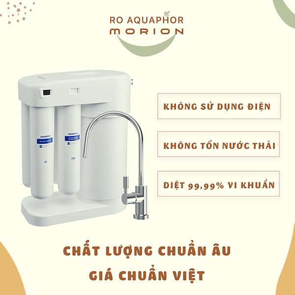 máy lọc nước RO Aquaphor Morion nhập khẩu Châu Âu