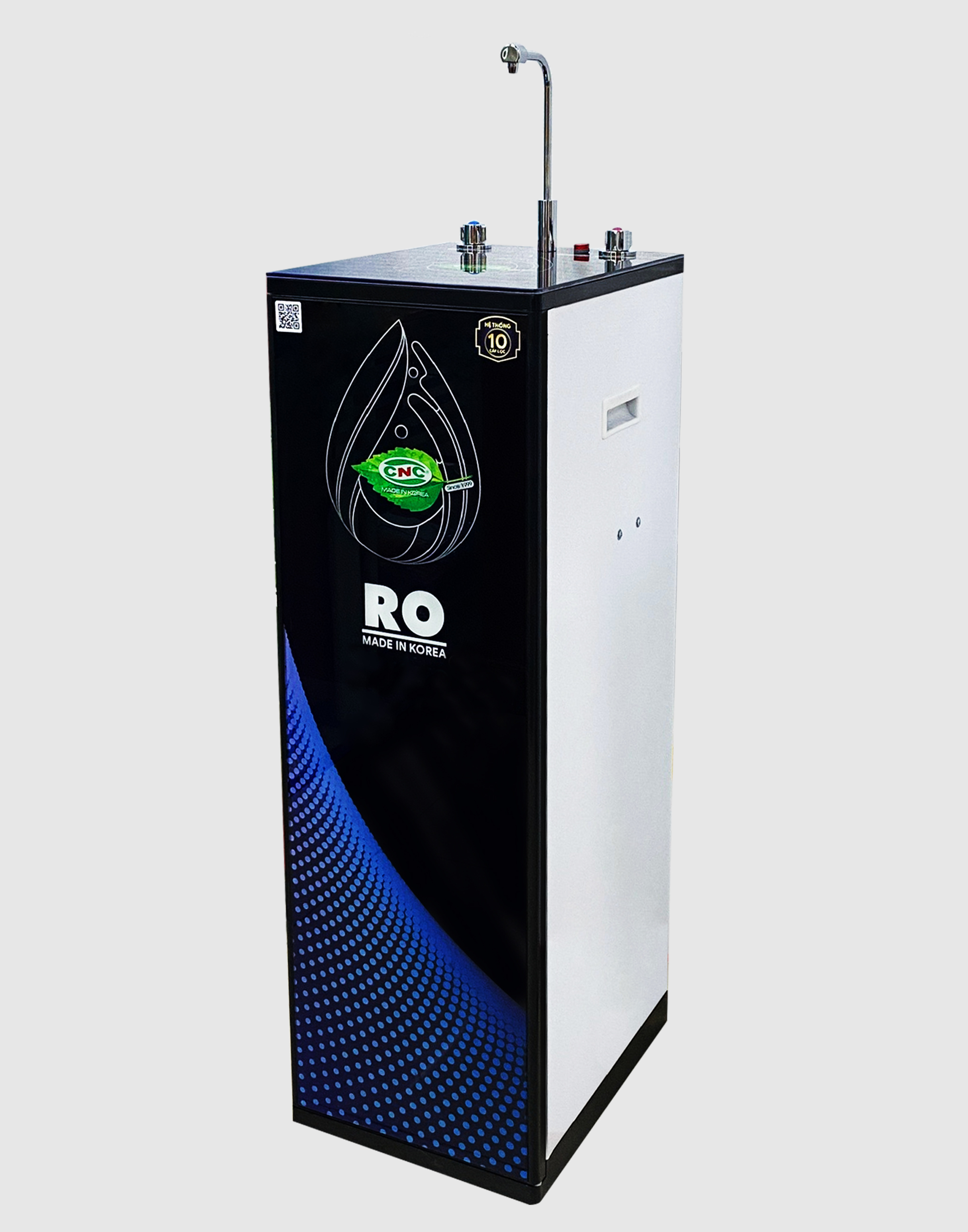 Máy lọc nước RO 10 lõi lọc - Hai chức năng nóng nguội CNC10A2