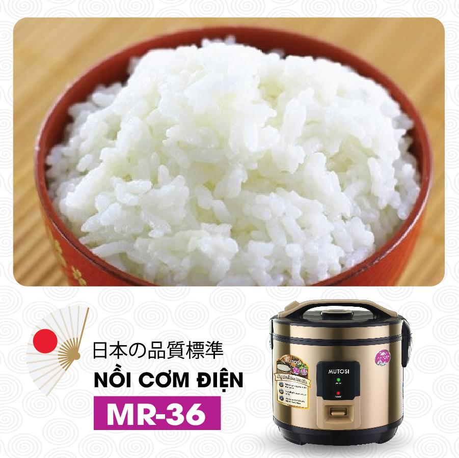 Nồi Cơm Điện Mutosi MR-36 - 1.8L