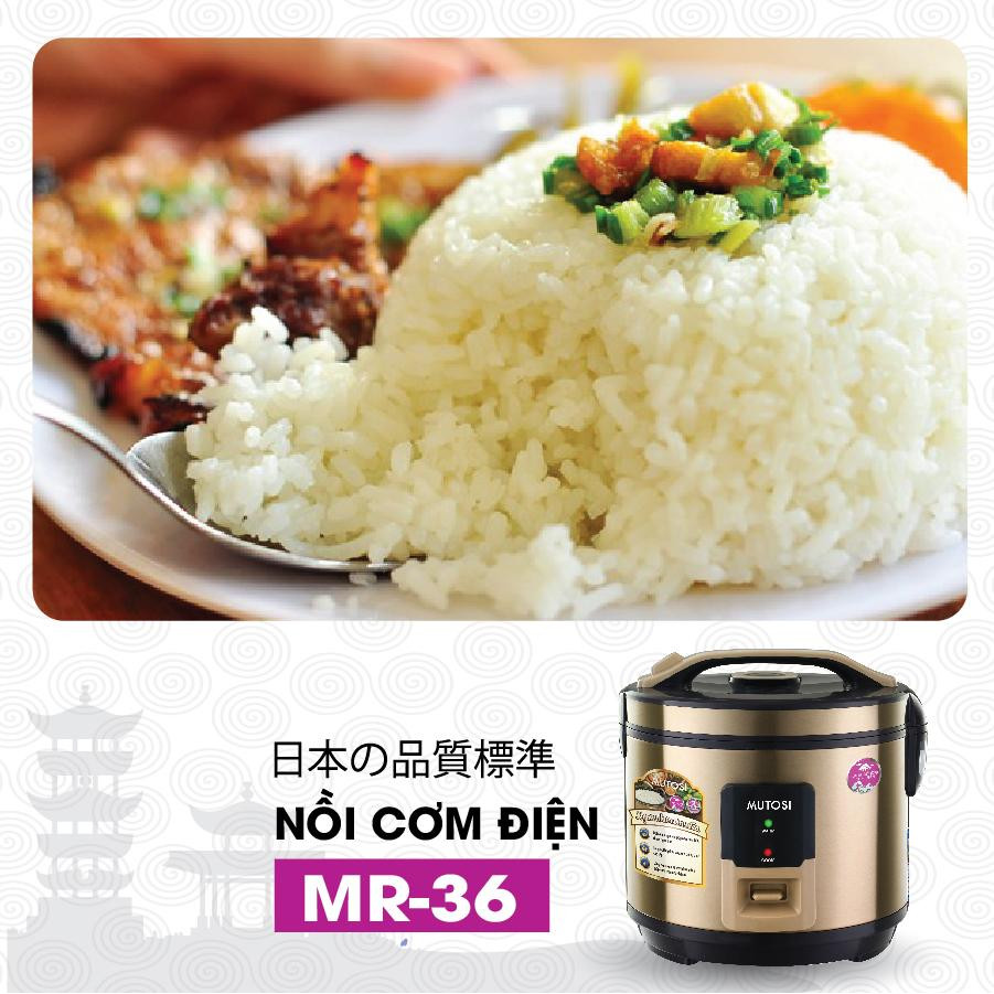 Nồi Cơm Điện Mutosi MR-36 - 1.8L