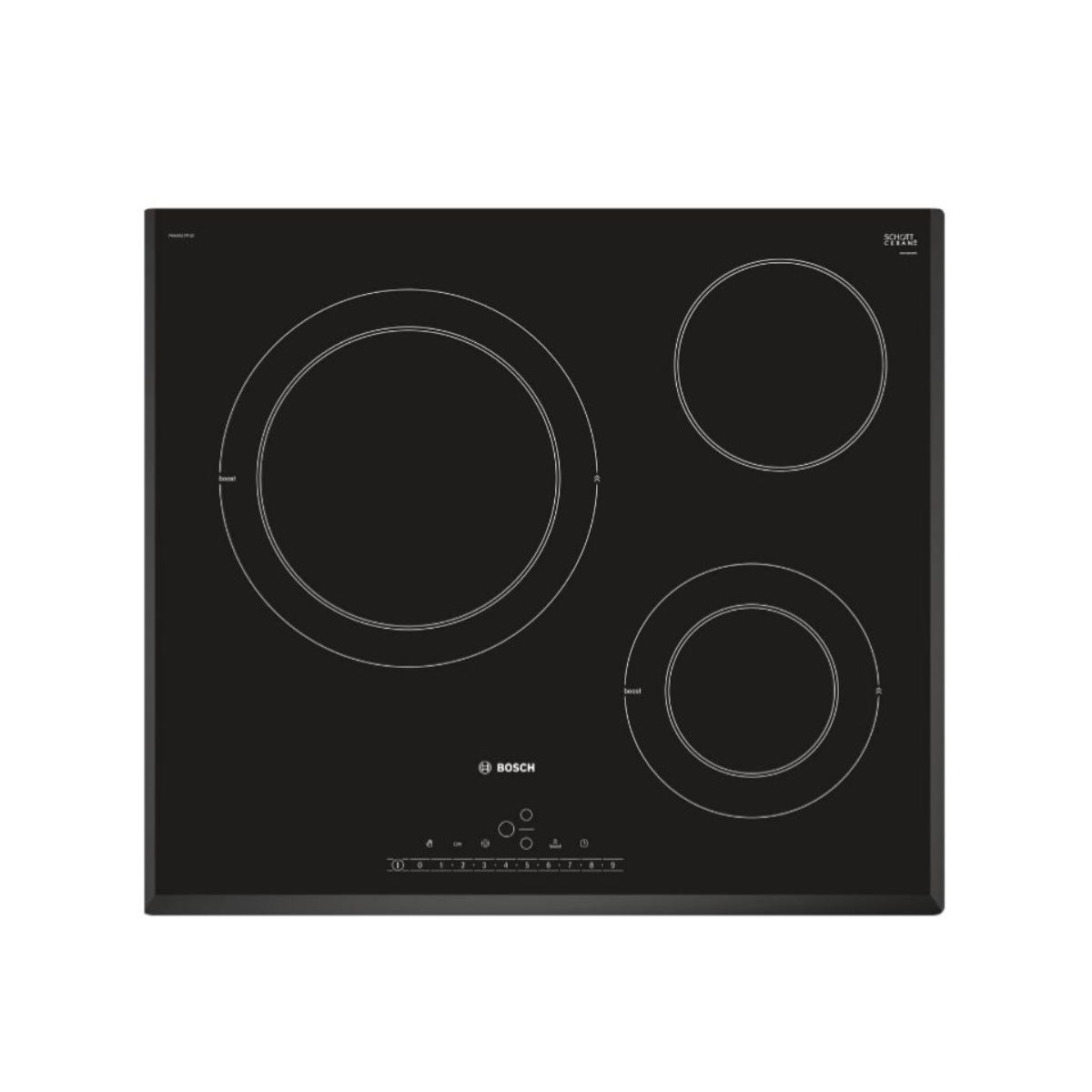 Bếp Điện 3 Vùng Nấu BOSCH PKK651FP1E