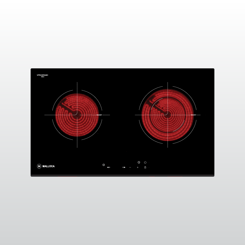 Bếp Điện Âm Malloca MH-7320 R - 2 vùng nấu điện