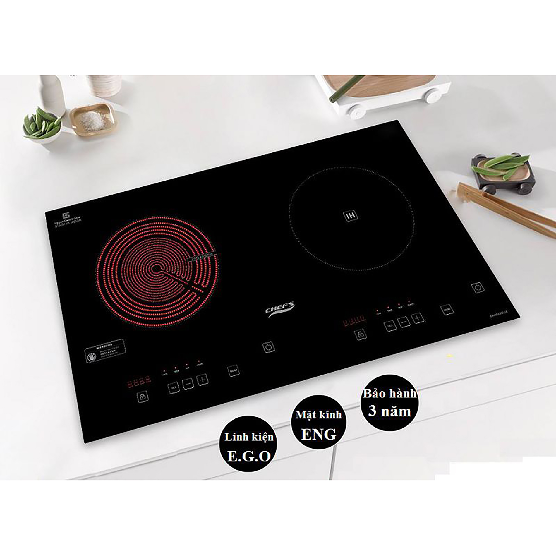 Bếp Điện Từ CHEF'S EH-MIX2000A