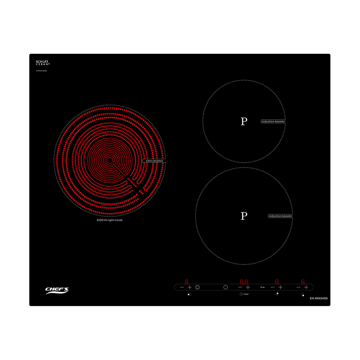 Bếp Điện Từ CHEF'S EH-MIX545N