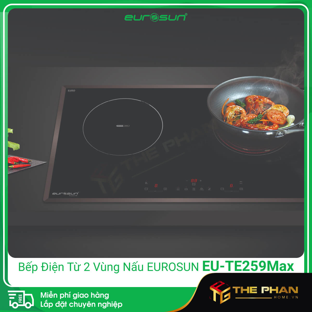 Bếp Điện Từ Eurosun EU-TE259Max