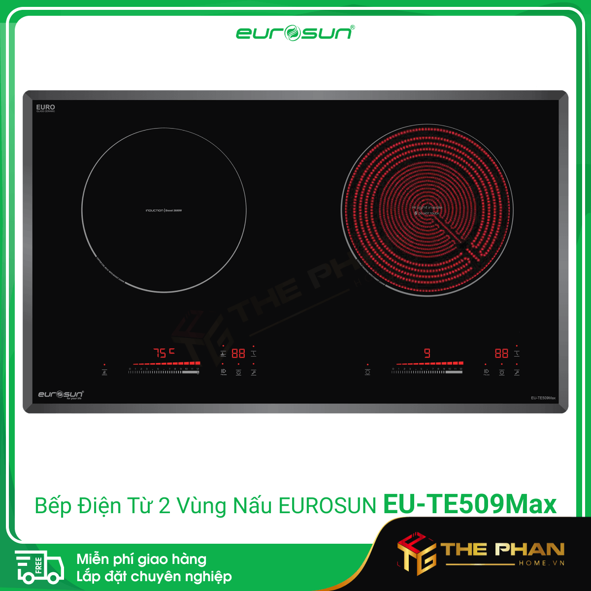 Bếp Điện Từ Eurosun EU-TE509Max