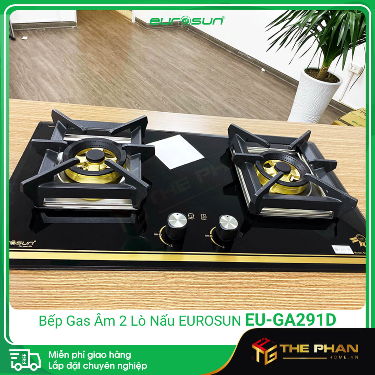 Bếp Gas Eurosun EU-GA291D