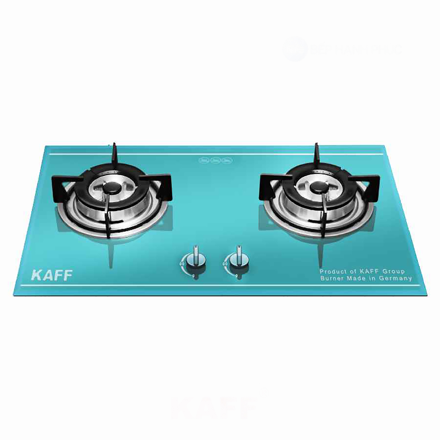 Bếp Gas Âm KAFF KF-630 - 2 lò nấu, Tiết kiệm gas, Cảm ứng an toàn, Mặt kính cao cấp