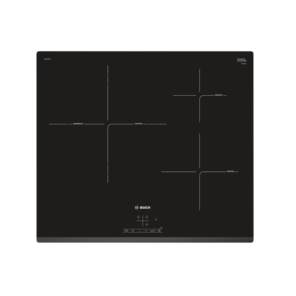 Bếp Từ 3 Vùng Nấu BOSCH PID631BB1E