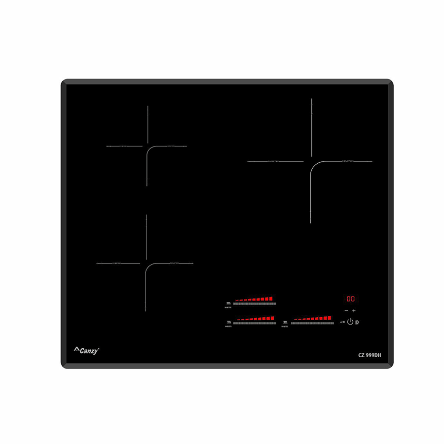 Bếp Từ CANZY CZ-999DH - 3 vùng nấu từ, E.G.O Germany Inverter, Tính năng hâm nóng