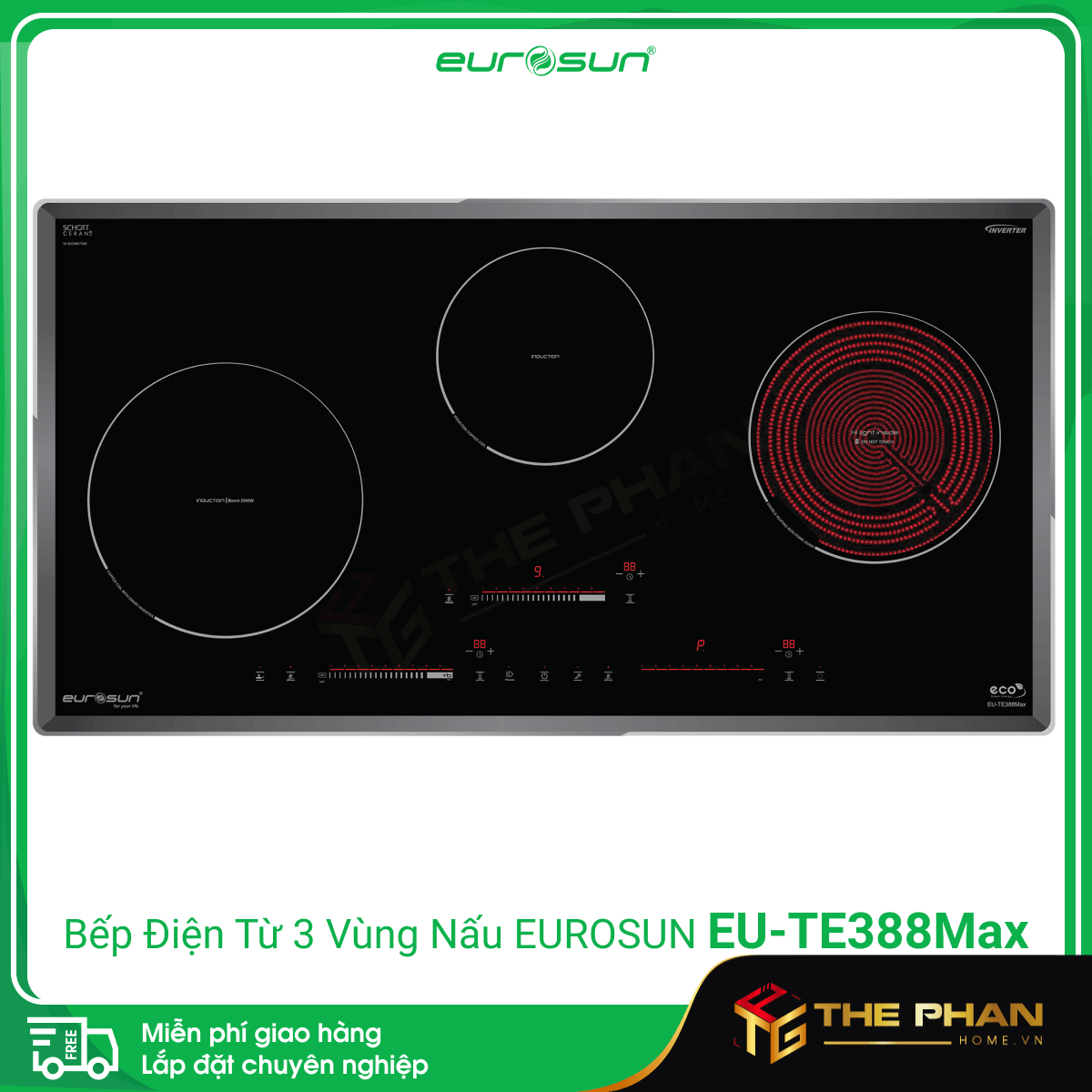 Bếp Điện Từ Eurosun EU-TE388Max
