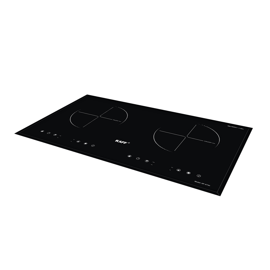 Bếp Từ Đôi KAFF KF-073II - Kính cường lực chịu nhiệt siêu bền, Booster nấu nhanh, Inverter thông minh