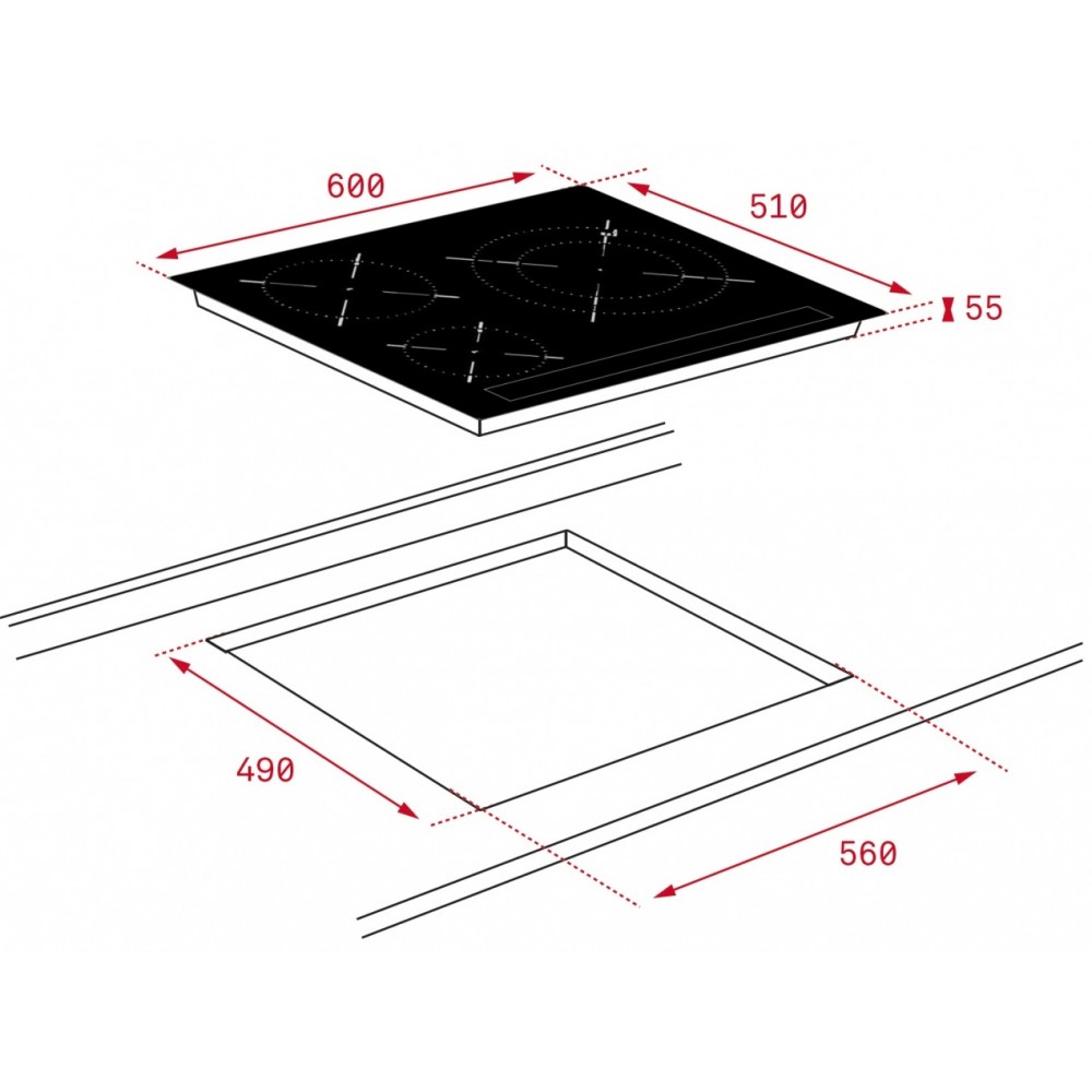 Bếp Từ TEKA WISH IR6320 10210174