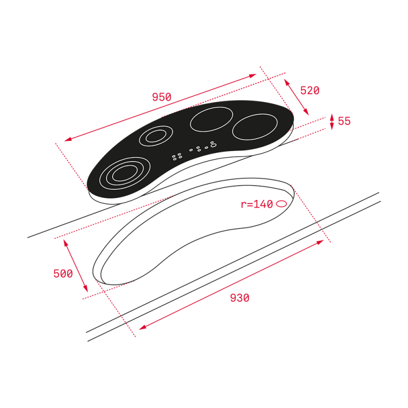 Bếp Từ TEKA WISH IRC9430 KS10210162