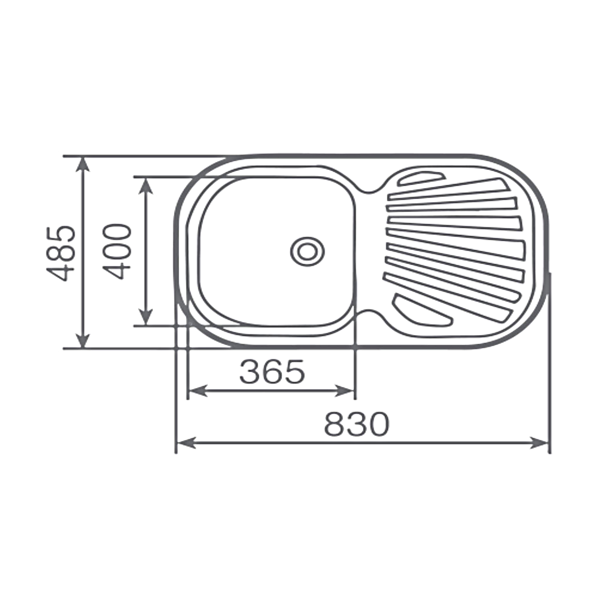 Chậu Rửa Chén TEKA - STYLO 1B1D 10107018 - Thép không gỉ AISI 304, Kèm phụ kiện