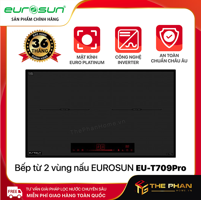 Bếp Từ Đôi Eurosun EU-T709Pro - Inverter thông minh