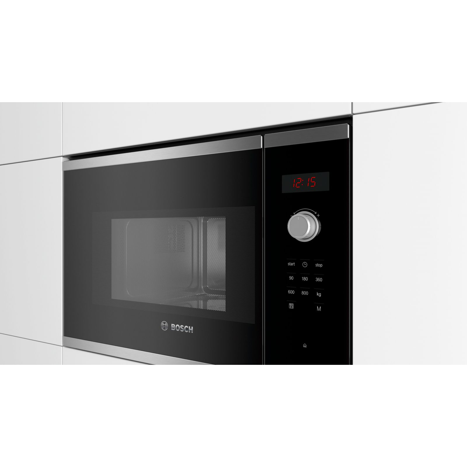 Lò Vi Sóng BOSCH BFL523MS0H - 20 Lít, 38cm, 7 chương trình, Cảm biến chạm mở cửa