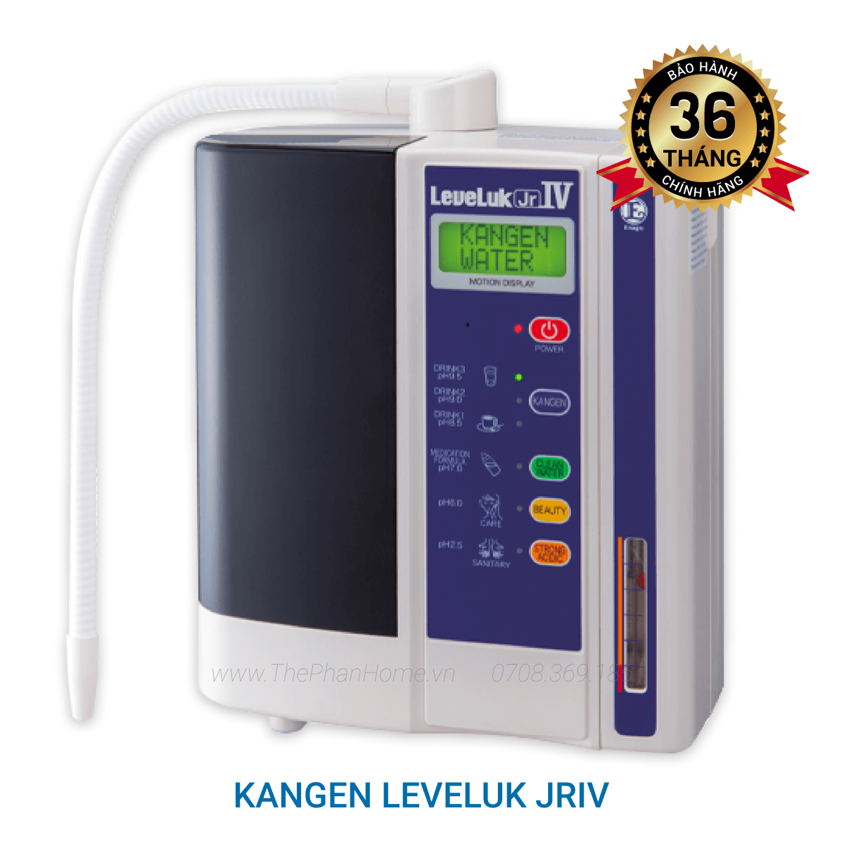 Máy Lọc Nước Điện Giải Ion Kiềm Enagic LEVELUK JRIV - Kangen Water