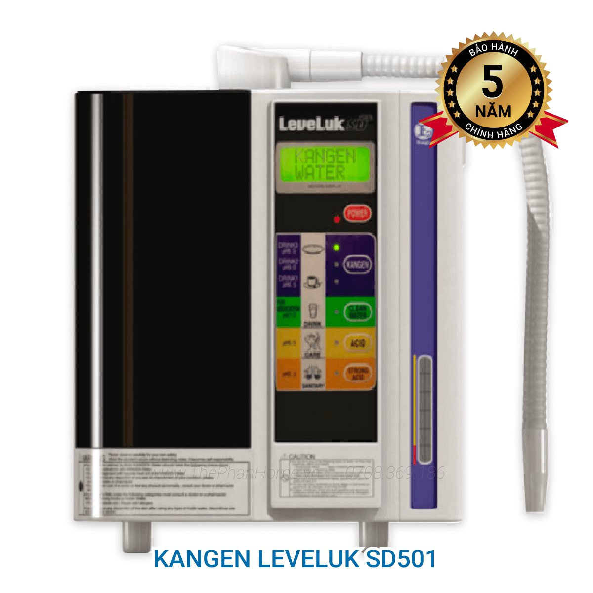 Máy Lọc Nước Điện Giải Ion Kiềm Enagic LEVELUK SD501 - Kangen Water