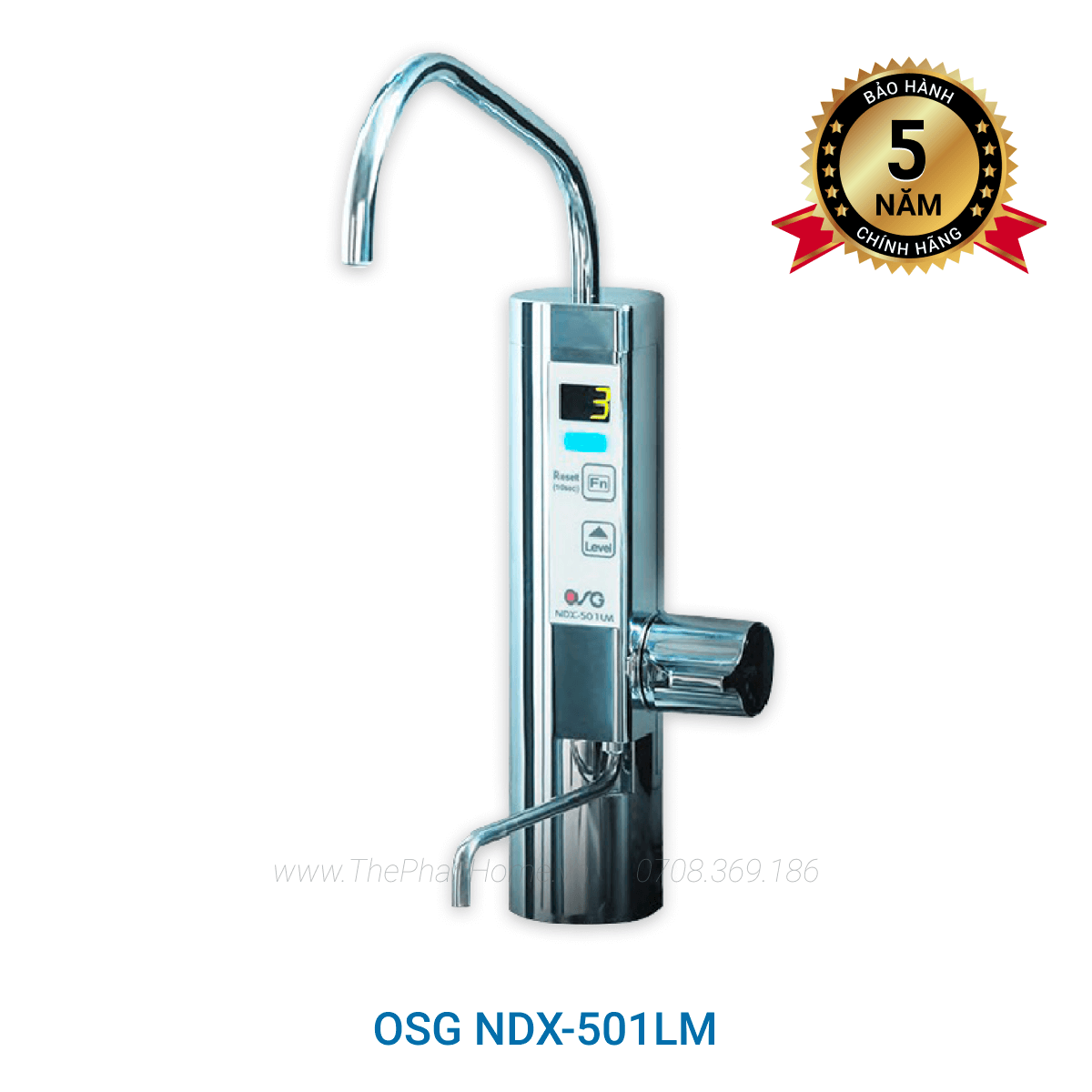 Máy Lọc Nước Điện Giải Ion Kiềm OSG Alka-Rich NDX-501LM