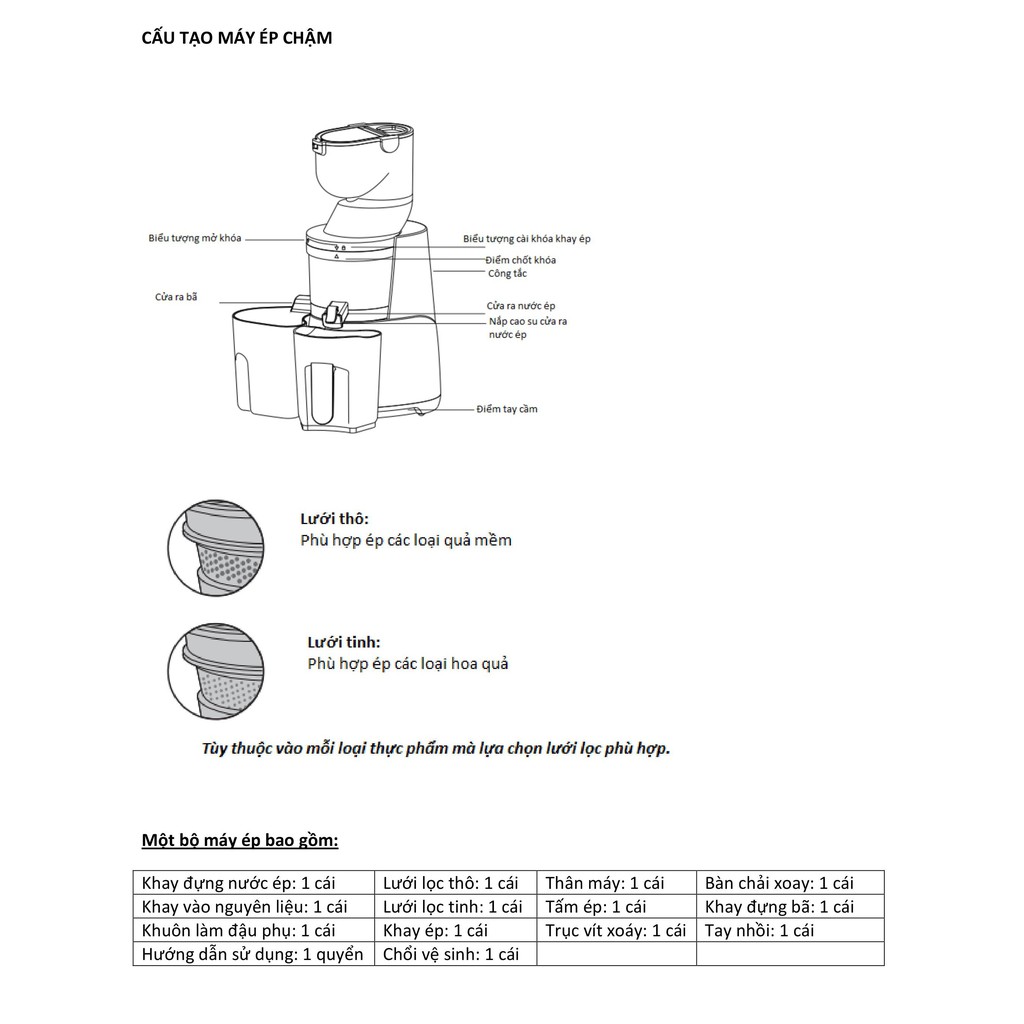 Máy Ép Chậm CANZY CZ007R - Màu đỏ, công nghệ 3 trong 1