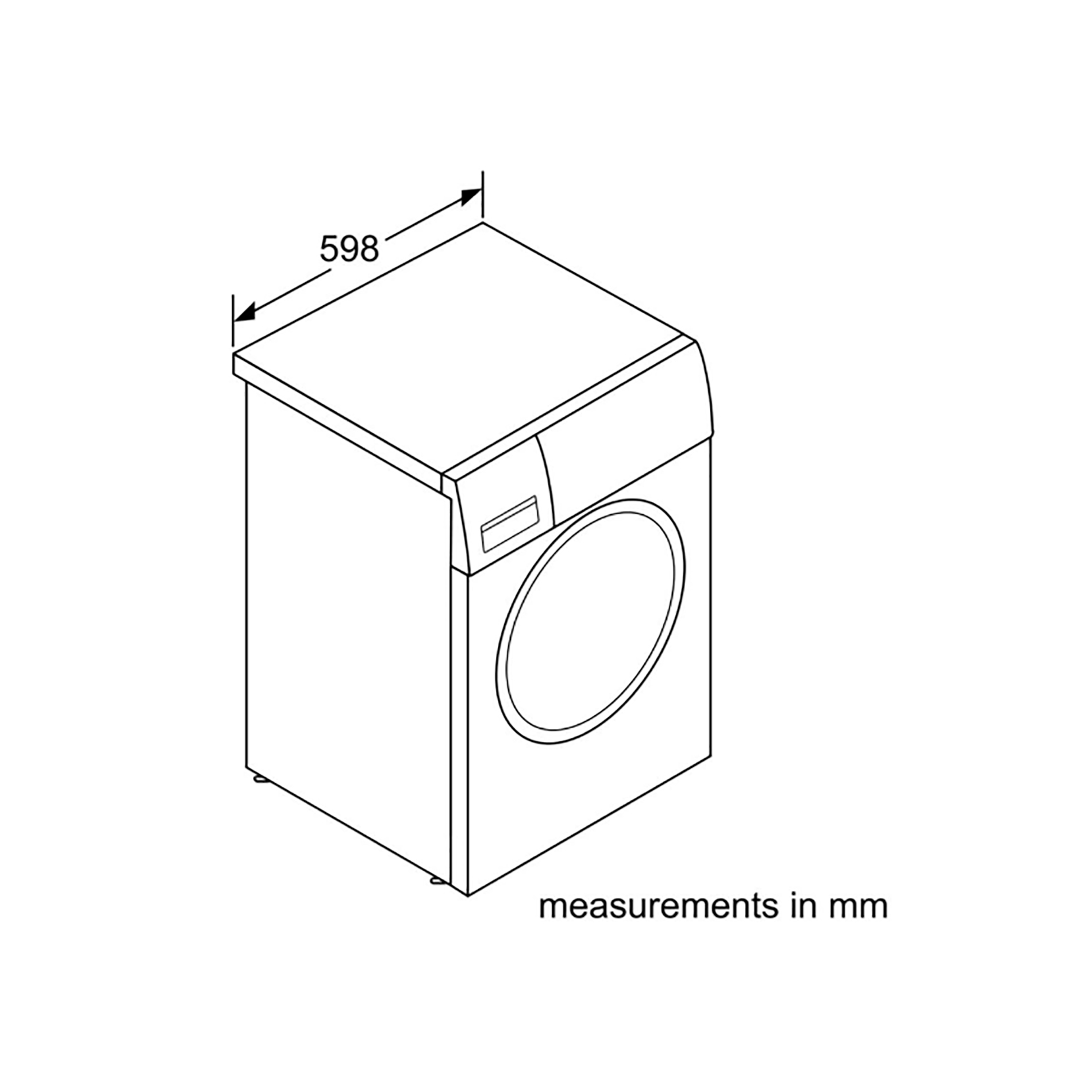 Máy Giặt 8KG BOSCH WAN28108GB - 9 chương trình giặt, Thêm đồ khi giặt, Inverter, Động cơ EcoSilence