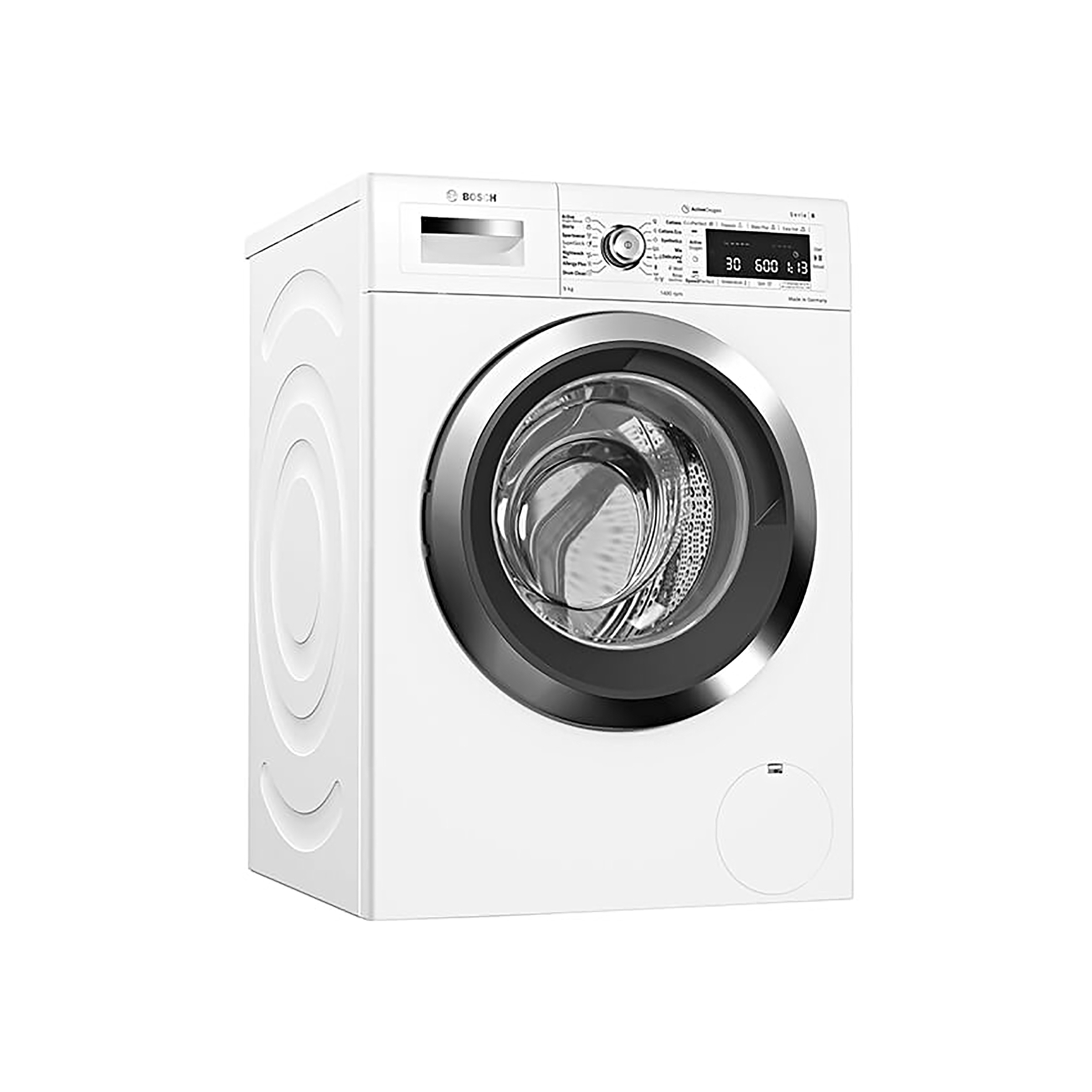 Máy Giặt 9KG BOSCH WAW28790HK - 9 chương trình giặt, Thêm đồ khi giặt, Inverter, Động cơ EcoSilence + Diệt khuẩn 99.9%