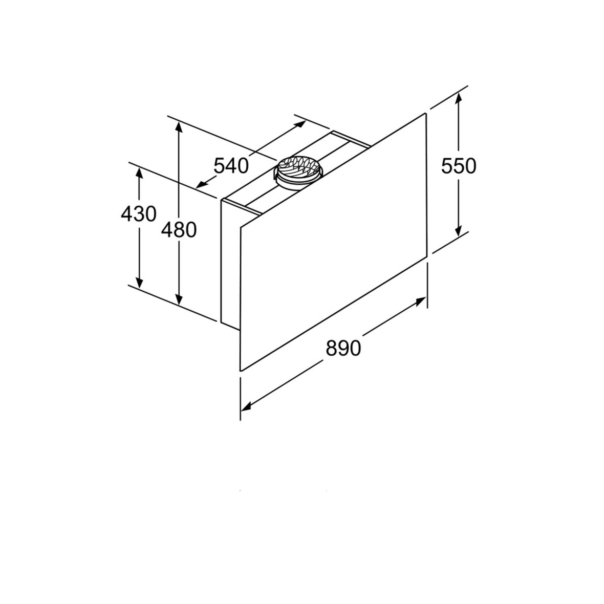 Máy Hút Mùi BOSCH DWF97RV60B