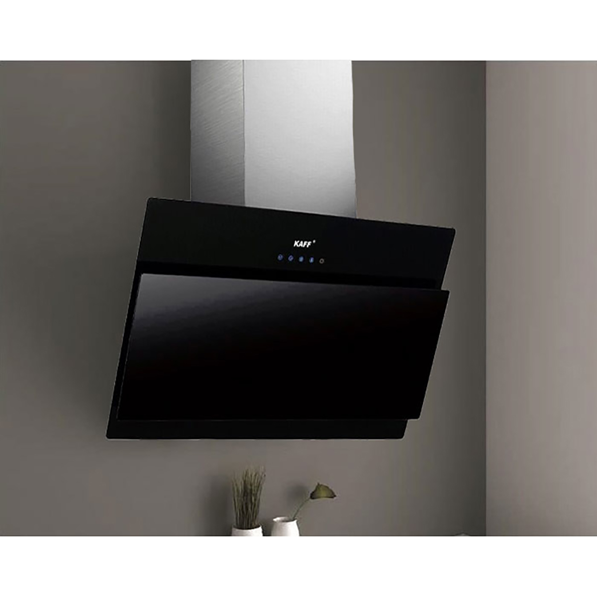 Máy Hút Mùi KAFF KF-70LH - 70CM, 1100m³/h, Cảm ứng 3 mức công suất, Kính phẳng dạng TV