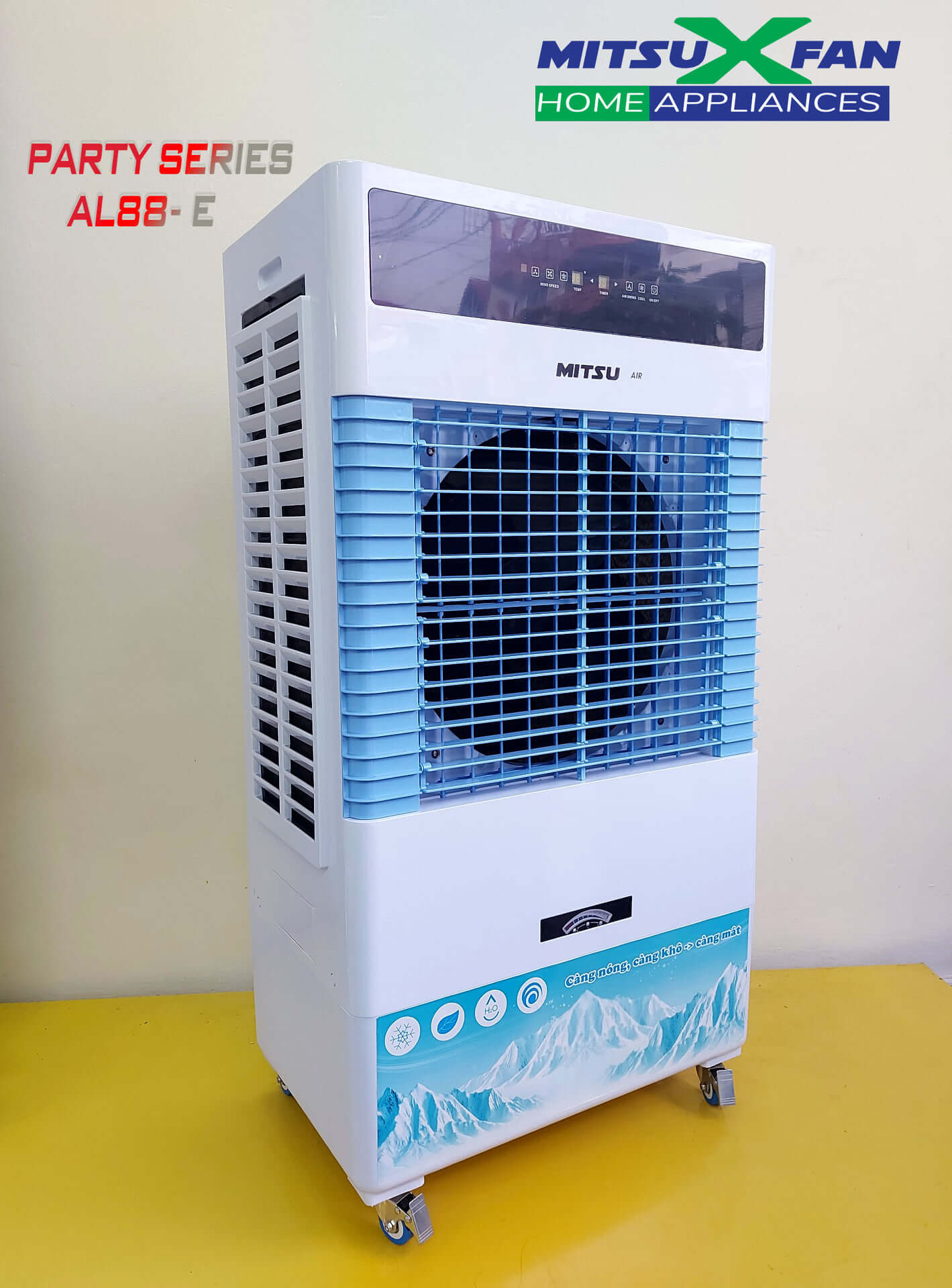 Máy Làm Mát Không Khí MitsuXfan AL88-E - Công suất 160W, diện tích 30-60 m²