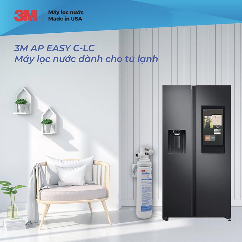 Máy Lọc Nước Mỹ 3M AP EASY C-LC Dành Cho Tủ Lạnh (70020345958)