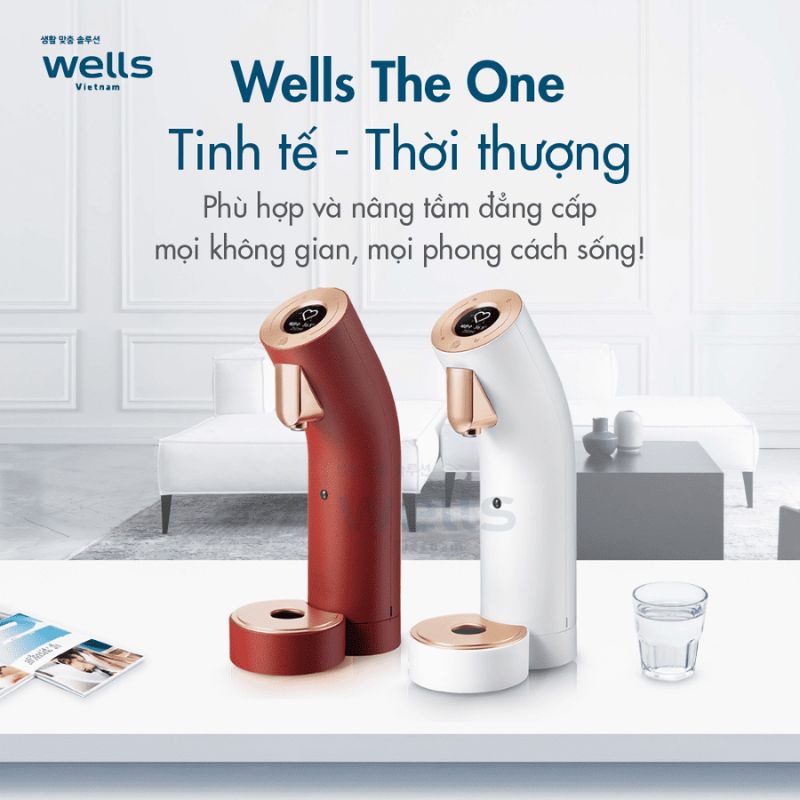 Máy Lọc Nước Nóng Lạnh Wells The One