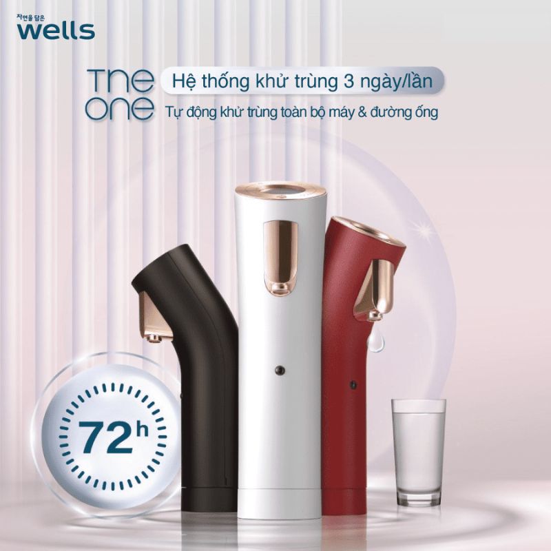 Máy Lọc Nước Nóng Lạnh Wells The One