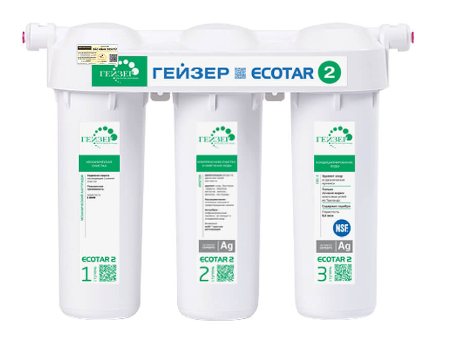 Máy Lọc Nước Geyser ECOTAR 2 – Made In Russia