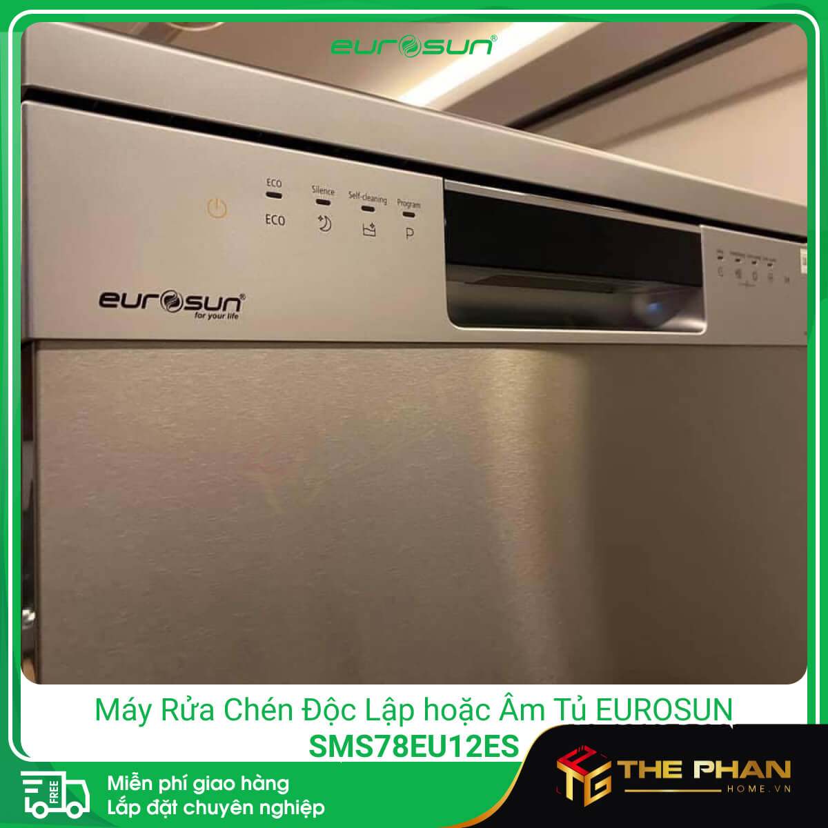 Máy Rửa Chén Eurosun SMS78EU12EB