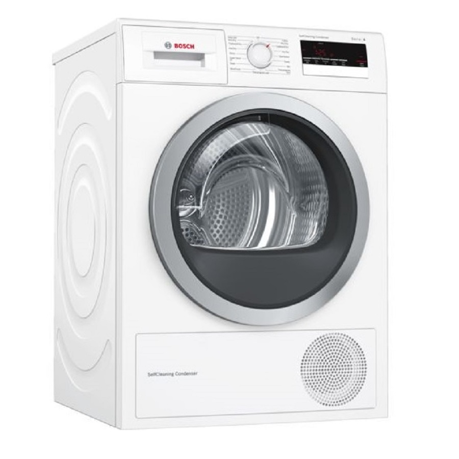 Máy Sấy Tụ Hơi Với Bơm Nhiệt 9KG BOSCH WTM85260SG - 14 chương trình, Động cơ EcoSilence, Khóa trẻ em