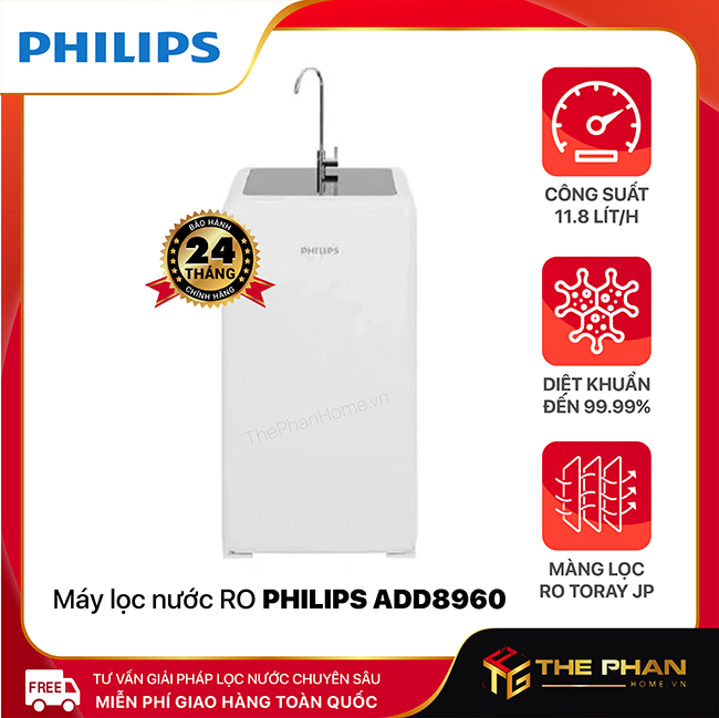 Máy Lọc Nước RO Philips ADD8960/74