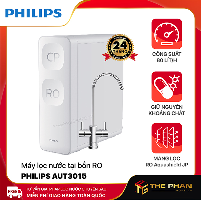 Máy Lọc Nước Tại Bồn Philips AUT3015 - Công Nghệ RO