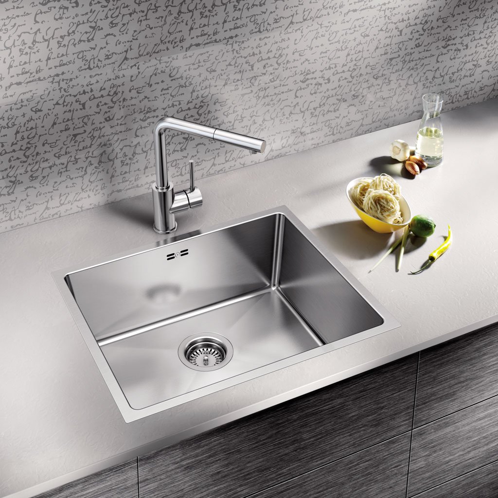 Chậu Blanco Inox QUATRUS R15 500-IU 570.27.159 - Blanco Sink