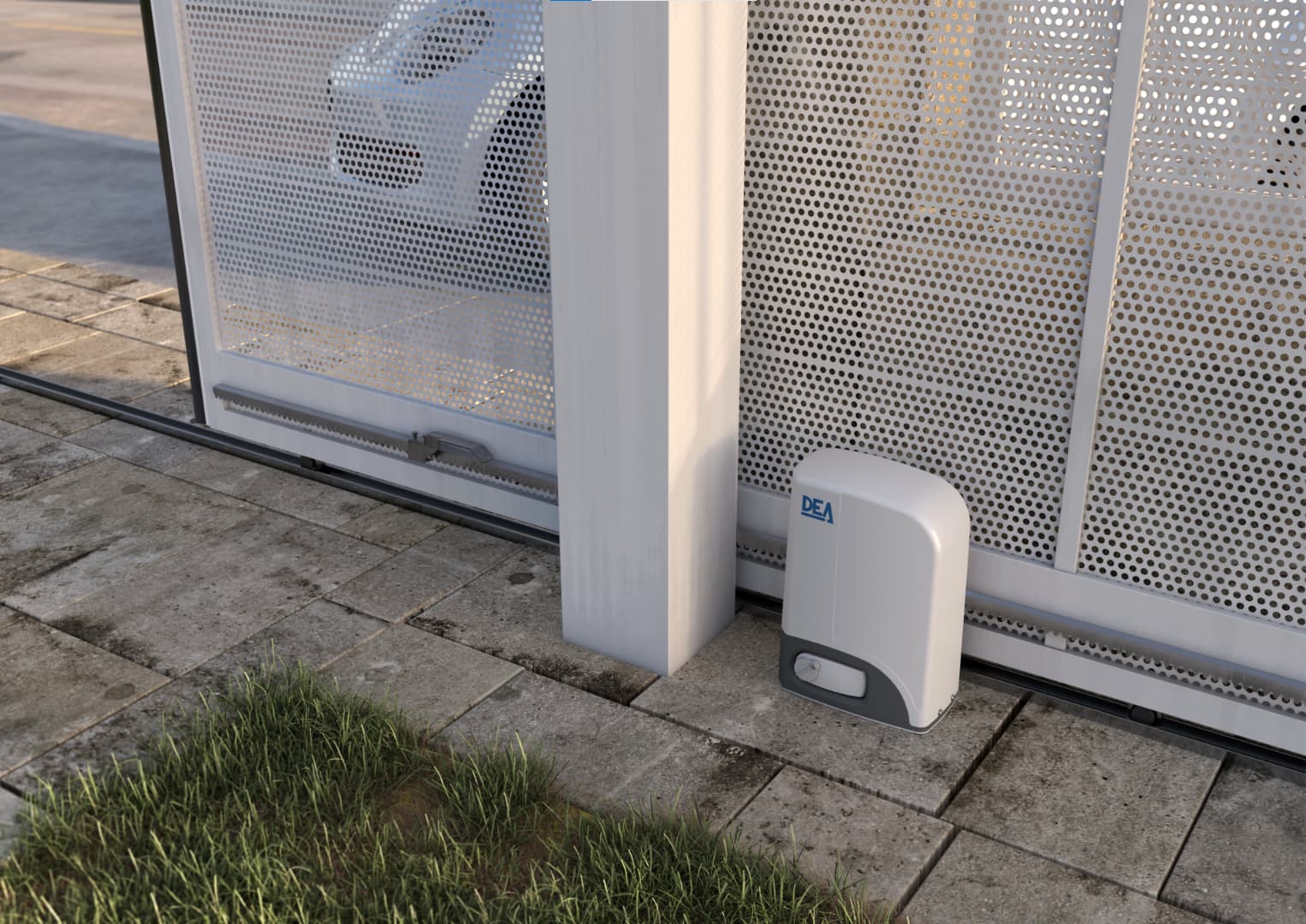 Động cơ cổng trượt tự động DEA LIVI tích hợp smarthome Lumi
