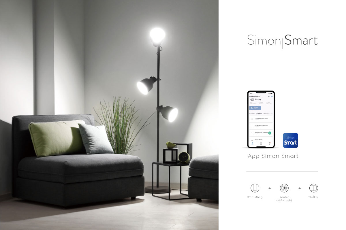 Ứng dụng điều khiển Simon Smart
