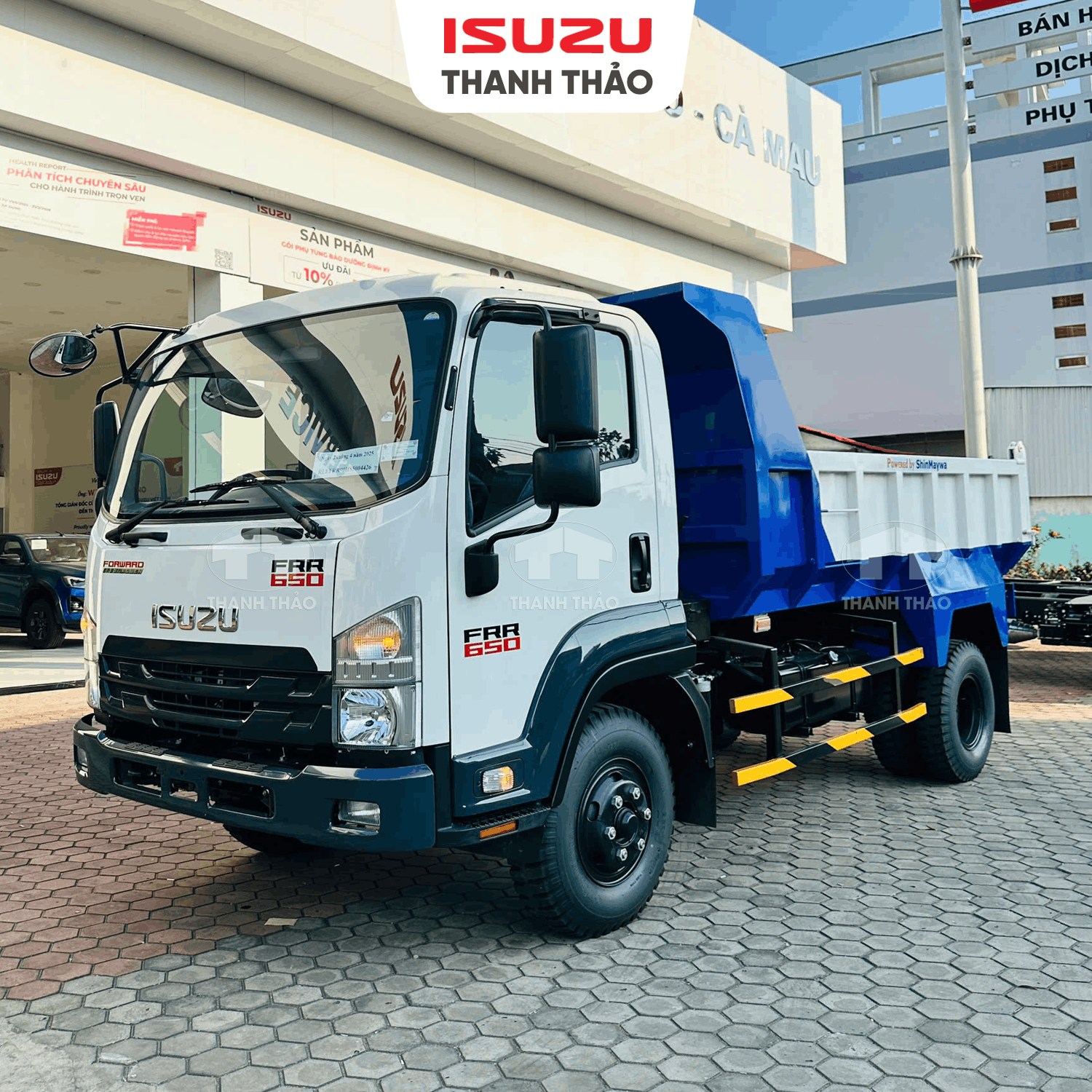 Xe ben Isuzu FRR650 - 4.8 khối